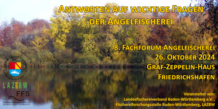 8. Fachforum Angelfischerei